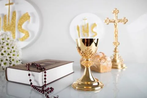 Catholic religion theme. Stock Photos