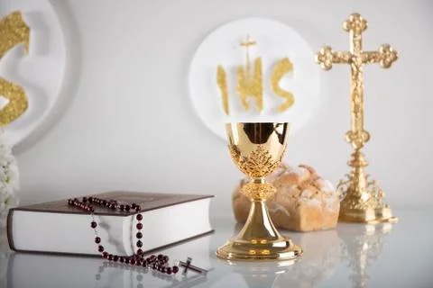 Catholic religion theme. Stock Photos