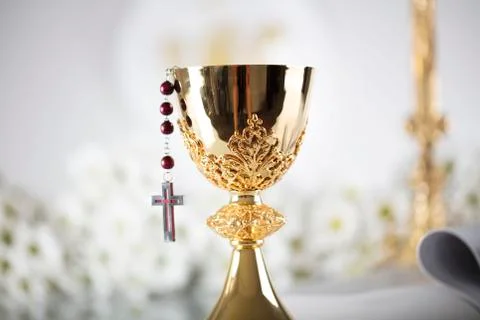 Catholic religion theme. Stock Photos