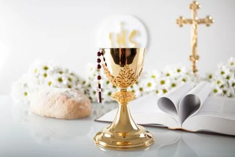 Catholic religion theme. Stock Photos