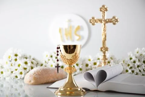 Catholic religion theme. Stock Photos