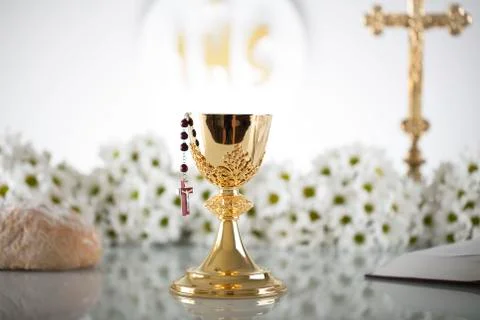 Catholic religion theme. Stock Photos