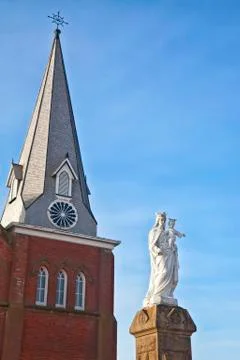Catholic statuary Stock Photos