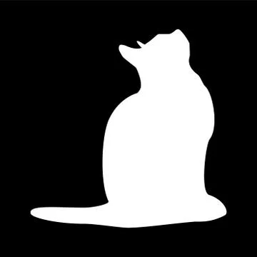 Cats collection - vector silhouette Stock Illustration