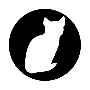 Cats collection - vector silhouette Stock Illustration