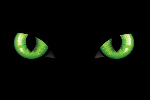 Cats eyes Stock Illustration