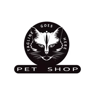 Cat's head Stock Illustration