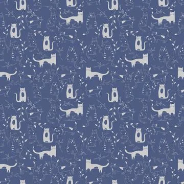 Cats Illustrazione stock