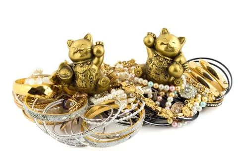 Cats talismans 写真素材