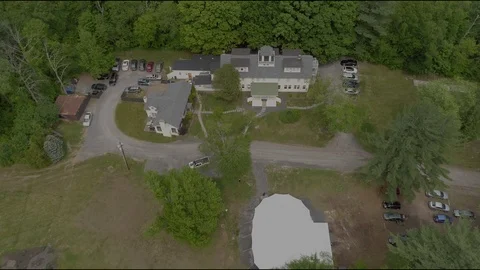 Catskill Mountain Estate Stock Footage 90908401