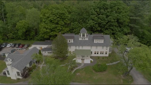 Catskill Mountain Estate Stock Footage 90908597