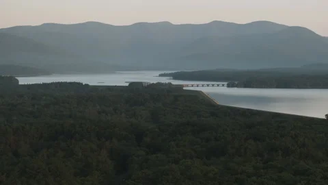 The Catskill Mountains on a summer day Vídeos de archivo 343186692