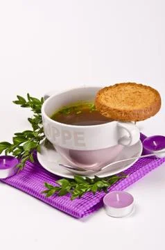 Cattle broth Stock Photos