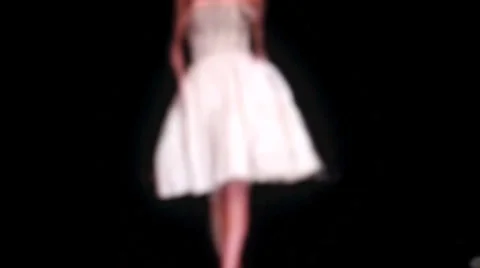 Catwalk 125. Stock Footage