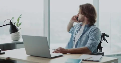 Caucasian creative manager office director businessman talking with partner Stock Footage 149181524