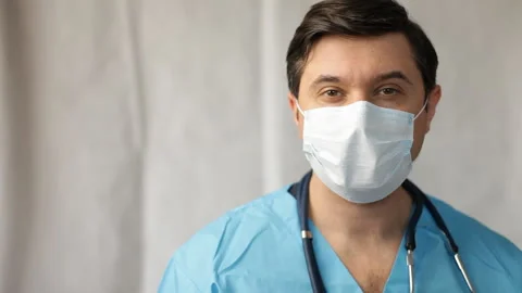 Caucasian doctor Stock Footage 127999731