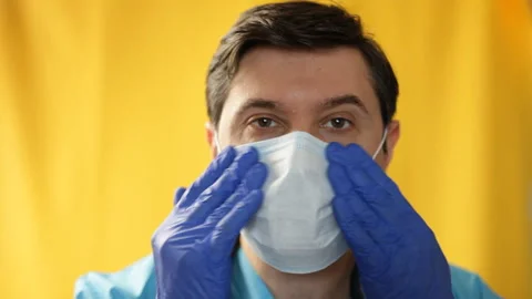 Caucasian doctor Stock Footage 127999861