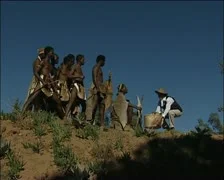 Xhosa men singing, Stock Video