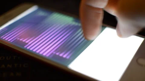Caucasian man scroll chatgpt artificial intelligence website on phone. 動画素材 232673857