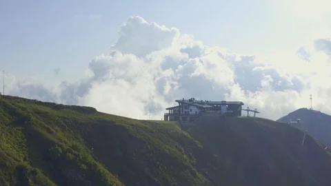 Caucasian mountains in Sochi Stock Footage 125707555