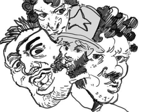 Caucasus Stock Illustration