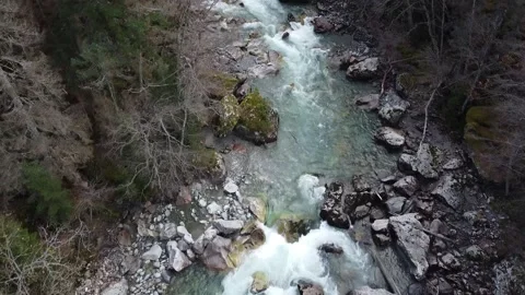 Caucasus. Mountain river. Stock Footage 144096788