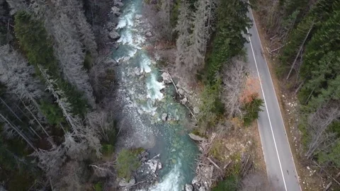Caucasus. Mountain river. Stock Footage 144096798