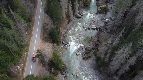 Caucasus. Mountain river. 스톡 동영상 144096809