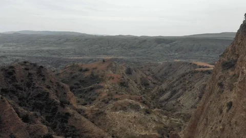 Caucasus Mountains 4K epic Drone flight, hills and valley beauty Georgian nature Stock-Footage 117599389