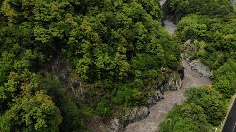 Caucasus mountains from the air. Stock Footage 118161173