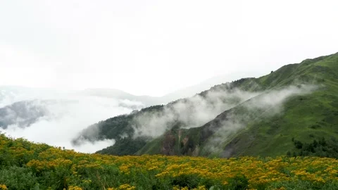 Caucasus mountains Stock Footage 208126538