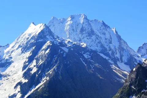 Caucasus mountains Stock Photos