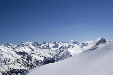 Caucasus Mountains Stock Photos