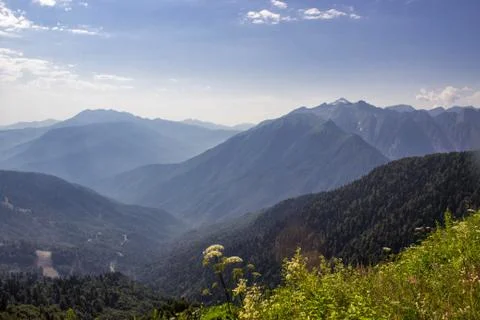 Caucasus Mountains Stock Photos