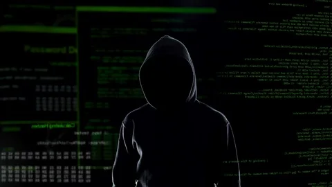 Caught male hacker committing suicide and shooting himself with gun in head 스톡 동영상 83563201