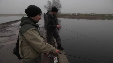 Caught perch Video stock 48907084