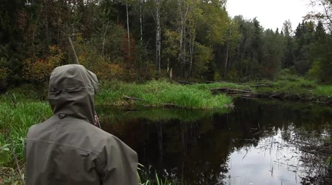 Caught perch Video stock 48979684