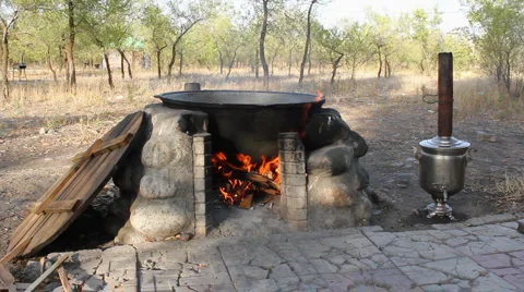 Cauldron 1 Stock Footage 887696