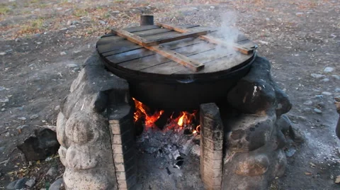 Cauldron 4 Stock Footage 887697