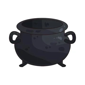 Cauldron illustration Stock Illustration