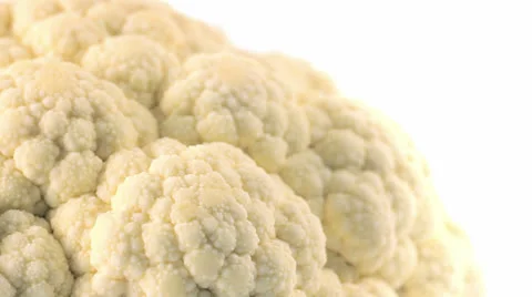 Cauliflower close up view 스톡 동영상 25430541