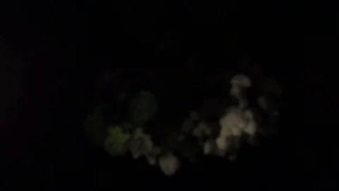 Cauliflower falls in the air on a black background. slow motion. Stock Footage 82853789