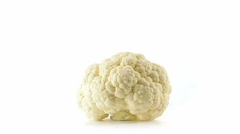 Cauliflower far view Video stock 25430680