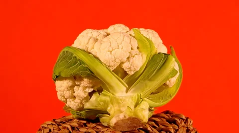 Cauliflower Stock Footage 32792183