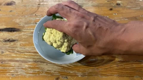 Cauliflower Stock Footage 302880715