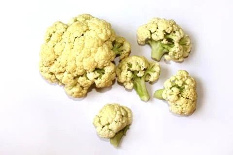 Cauliflower Fresh Vegetable Stock Photos