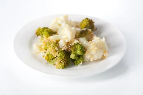 Cauliflower gratin Stock Photos