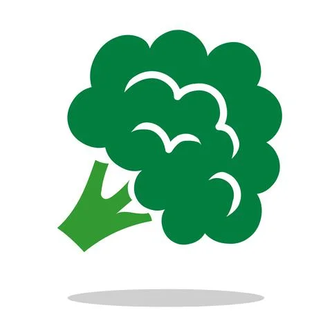 Cauliflower icon logo vector illustration isolated Stock Illustration