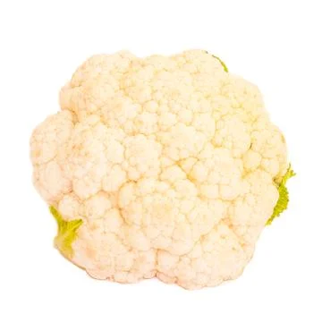 Cauliflower isolated on white background Foto stock