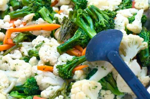 Cauliflower salad Stock Photos